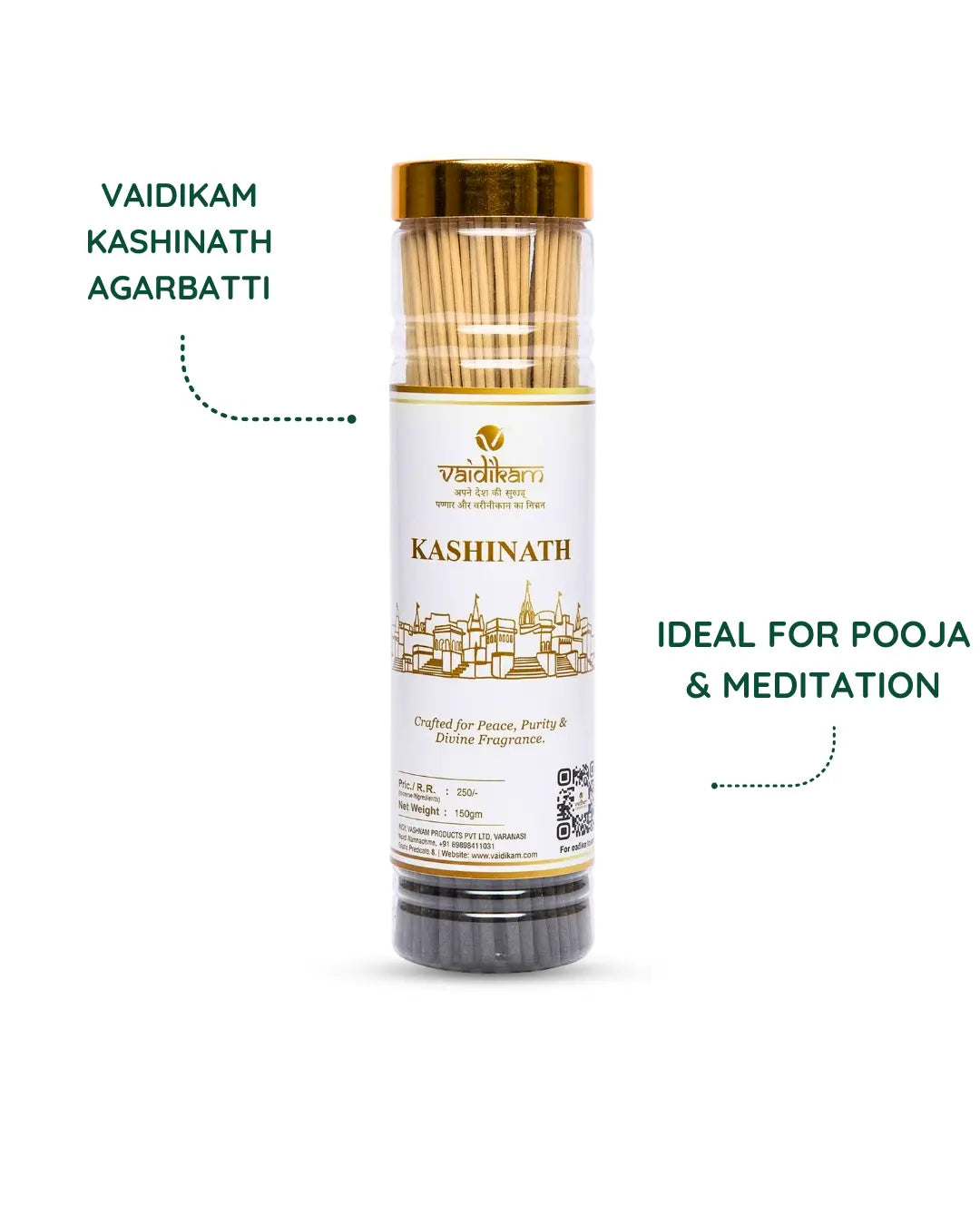 Kashinath Masala Incense Stick Vaidikam Products Pvt Ltd