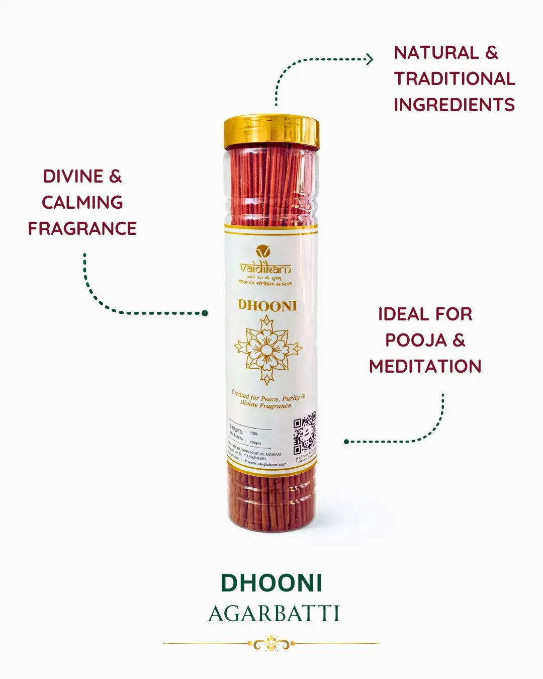 Dhooni Luxury Masala Incense Stick Vaidikam Products Pvt Ltd