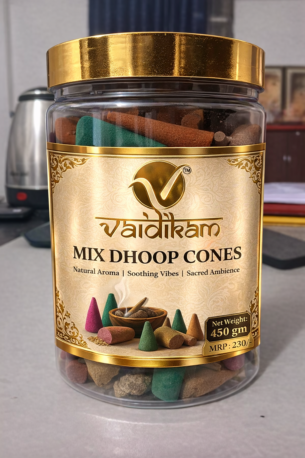Vaidikam Mix Dhoop Cones (450 gm) Vaidikam Products Pvt Ltd