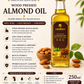 Vaidikam Wood Pressed Almond Oil – 250 ml Vaidikam Products Pvt Ltd