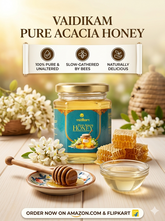 Vaidikam Pure Acacia Honey (250 ml) Vaidikam Products Pvt Ltd