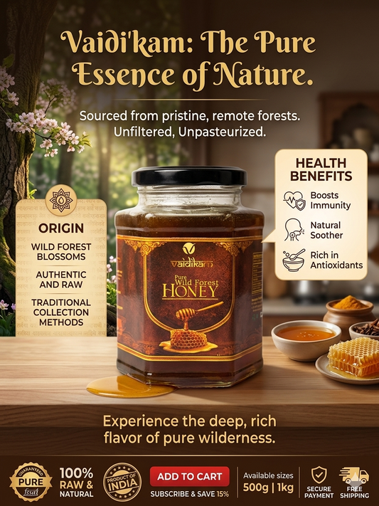 Vaidikam Organic Honey ( 250 Gm) Vaidikam Products Pvt Ltd