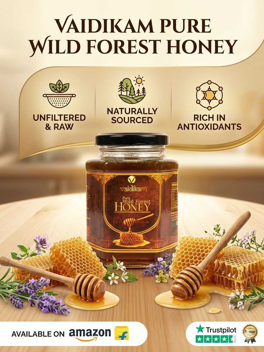 Vaidikam Organic Honey (500 gm) Vaidikam Products Pvt Ltd