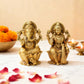 Vaidikam 3 Inch Delightful Brass Laxmi Ganesh Idol Vaidikam Products Pvt Ltd